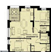 Load image into Gallery viewer, Mid Floor 2 Beds Elephant Park (North West Facing)